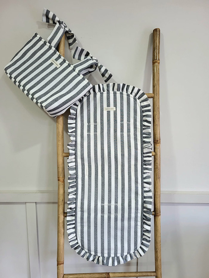 colchoneta de silla negro